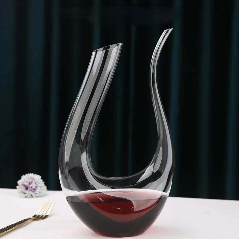 The Crystal Swan Wine Decanter - 1200ml