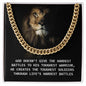 Motivational Strength Cuban Link Chain