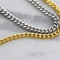 Motivational Strength Cuban Link Chain
