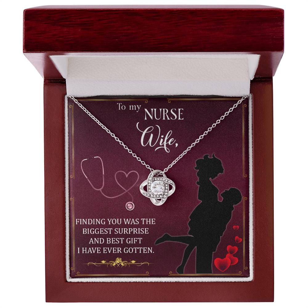 I Love My Nurse Wife Necklace