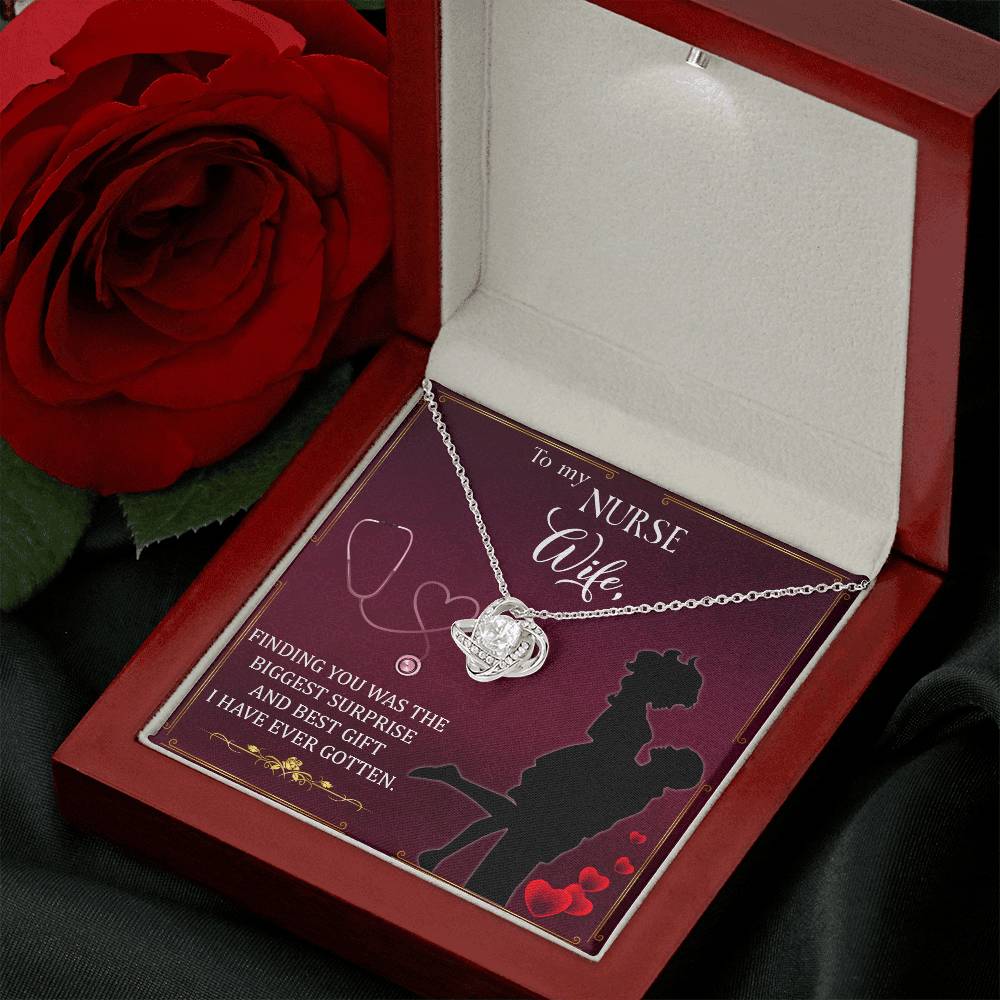 I Love My Nurse Wife Necklace