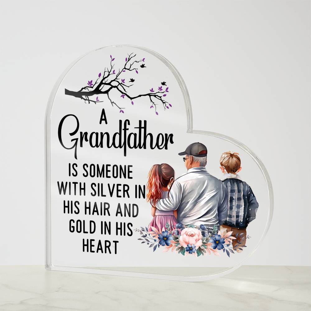 A Grandfather has a heart of gold - Sentimental Gestures™