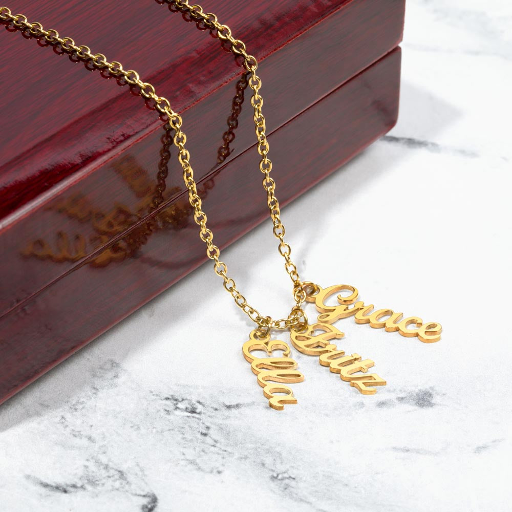 We Love You Grandma! Grandchildren Necklace