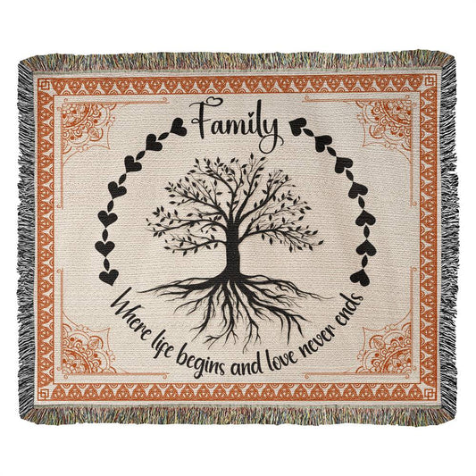 Family - Never Ending Love Blanket