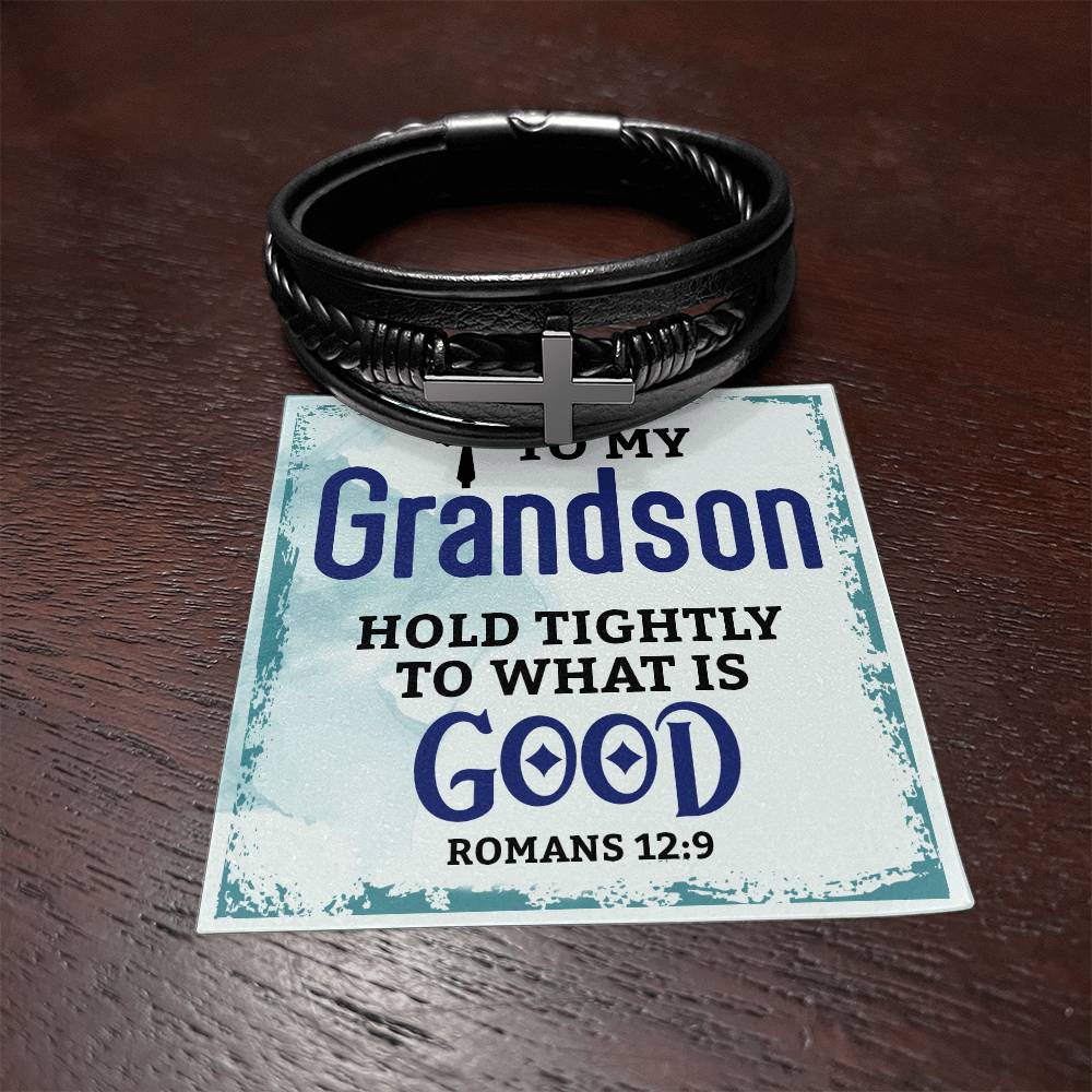 Grandson Faith Cross Bracelet