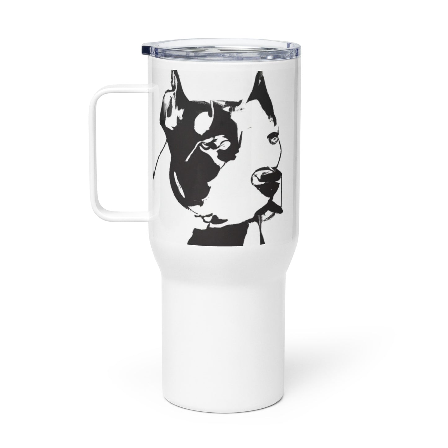I Love My Pit Bull Travel Mug