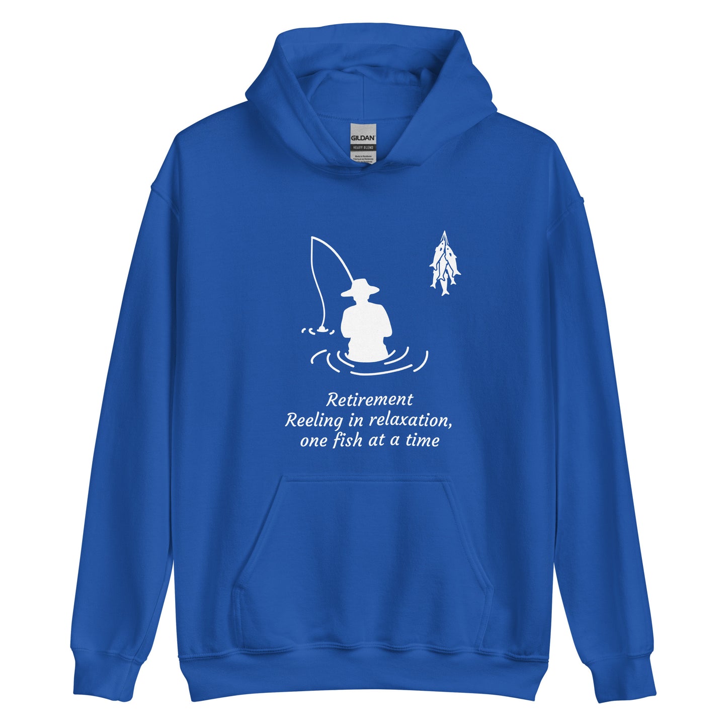 Retired & Fishing Hoodie