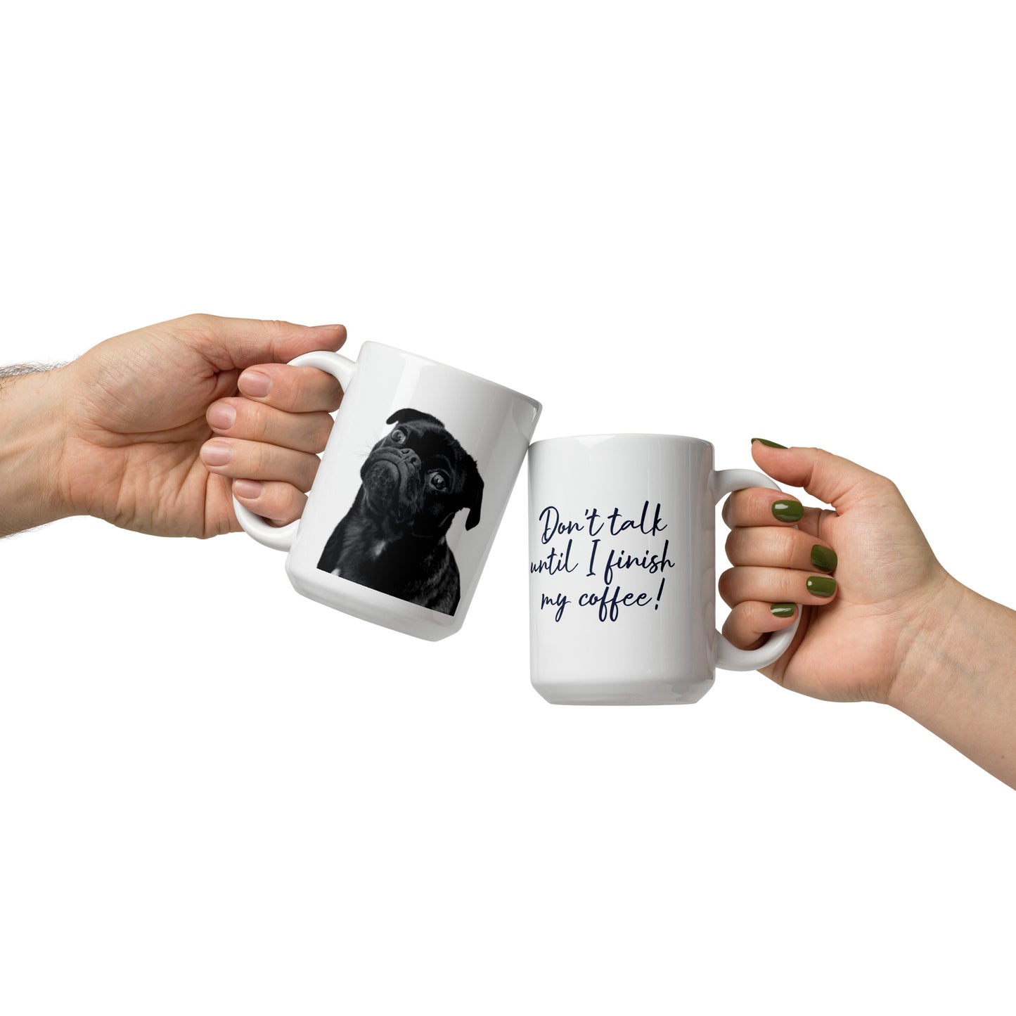 Grumpy Dog Coffee Mug 15 oz