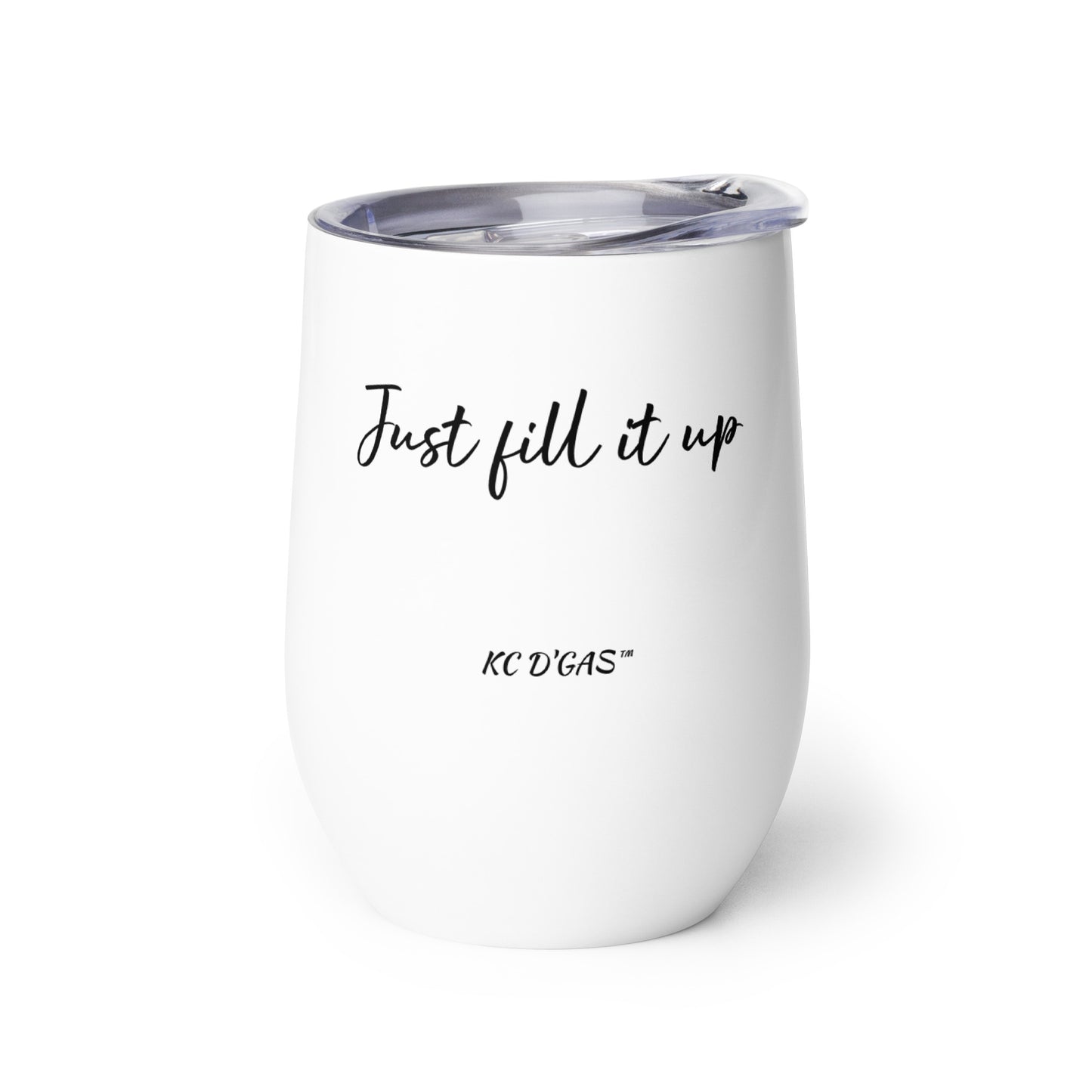 KC D'GAS Wine Tumbler