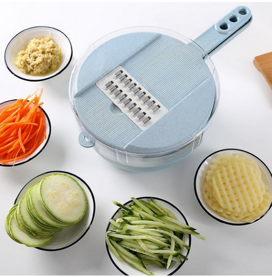 The Safer Mandoline Slicer With Strainer