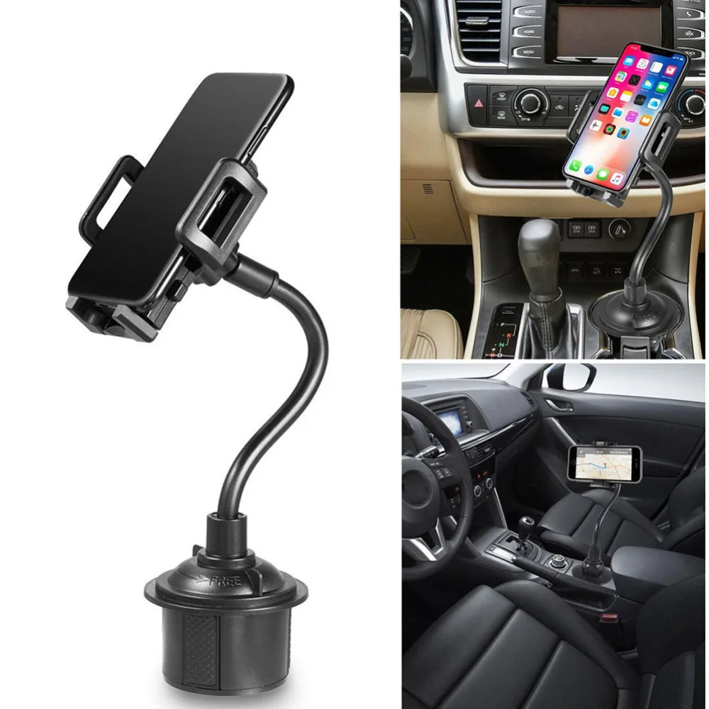 Mobile Phone Holder.  Universal, Cup Holder Style