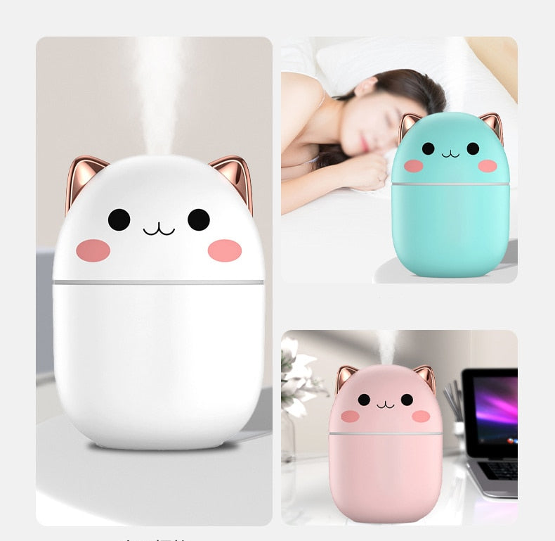 Cat Humidifier with Night Light  250ml