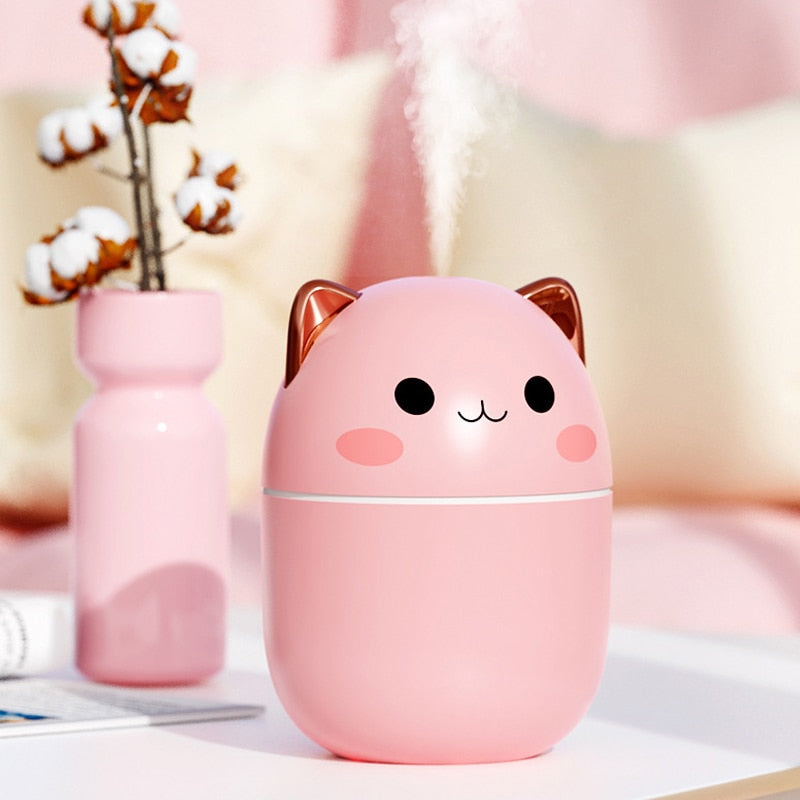 Cat Humidifier with Night Light  250ml