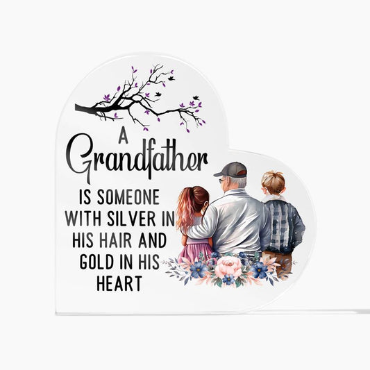 A Grandfather has a heart of gold - Sentimental Gestures™