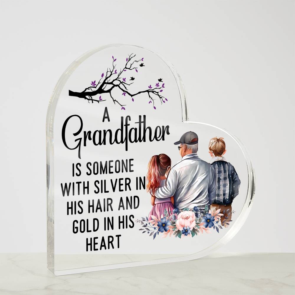 A Grandfather has a heart of gold - Sentimental Gestures™