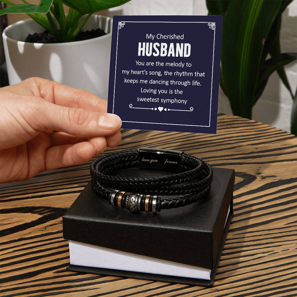 My Husband - Love You Forever Bracelet