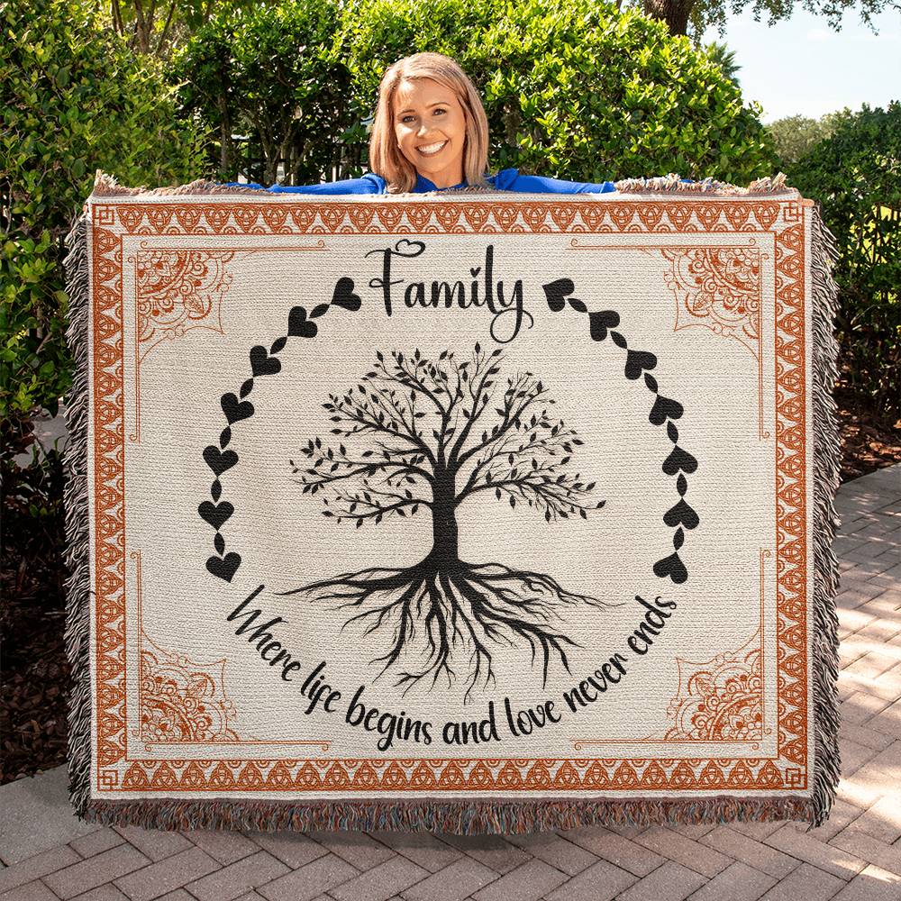 Family - Never Ending Love Blanket