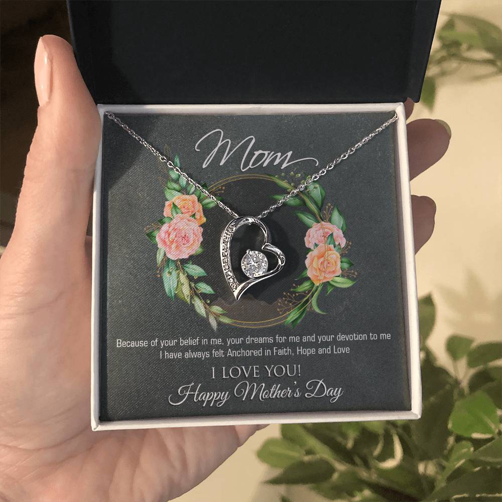 Mother's Day Heart Necklace