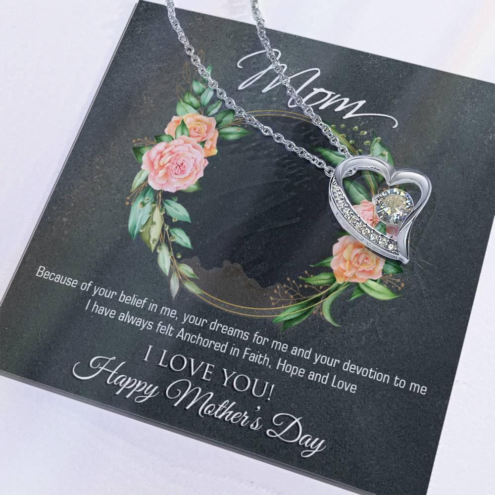 Mother's Day Heart Necklace