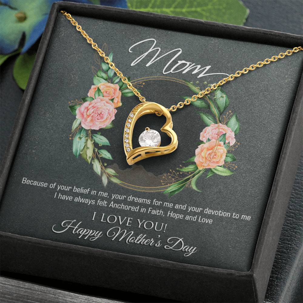 Mother's Day Heart Necklace