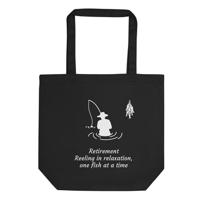 Retired & Fishing Tote Bag