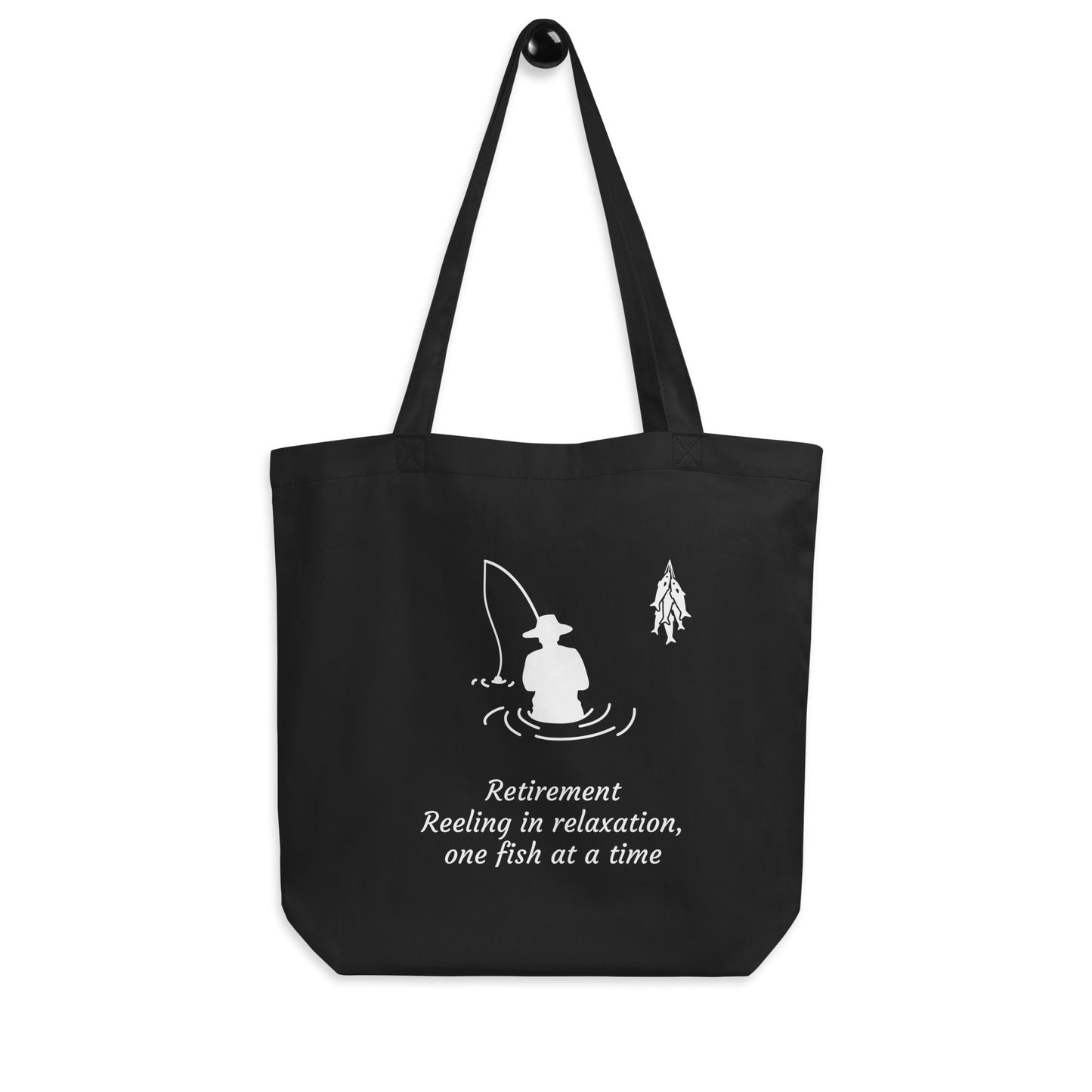 Retired & Fishing Tote Bag