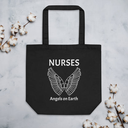 Nurses are Angels Tote Bag
