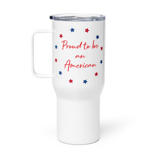 Proud American Travel Mug