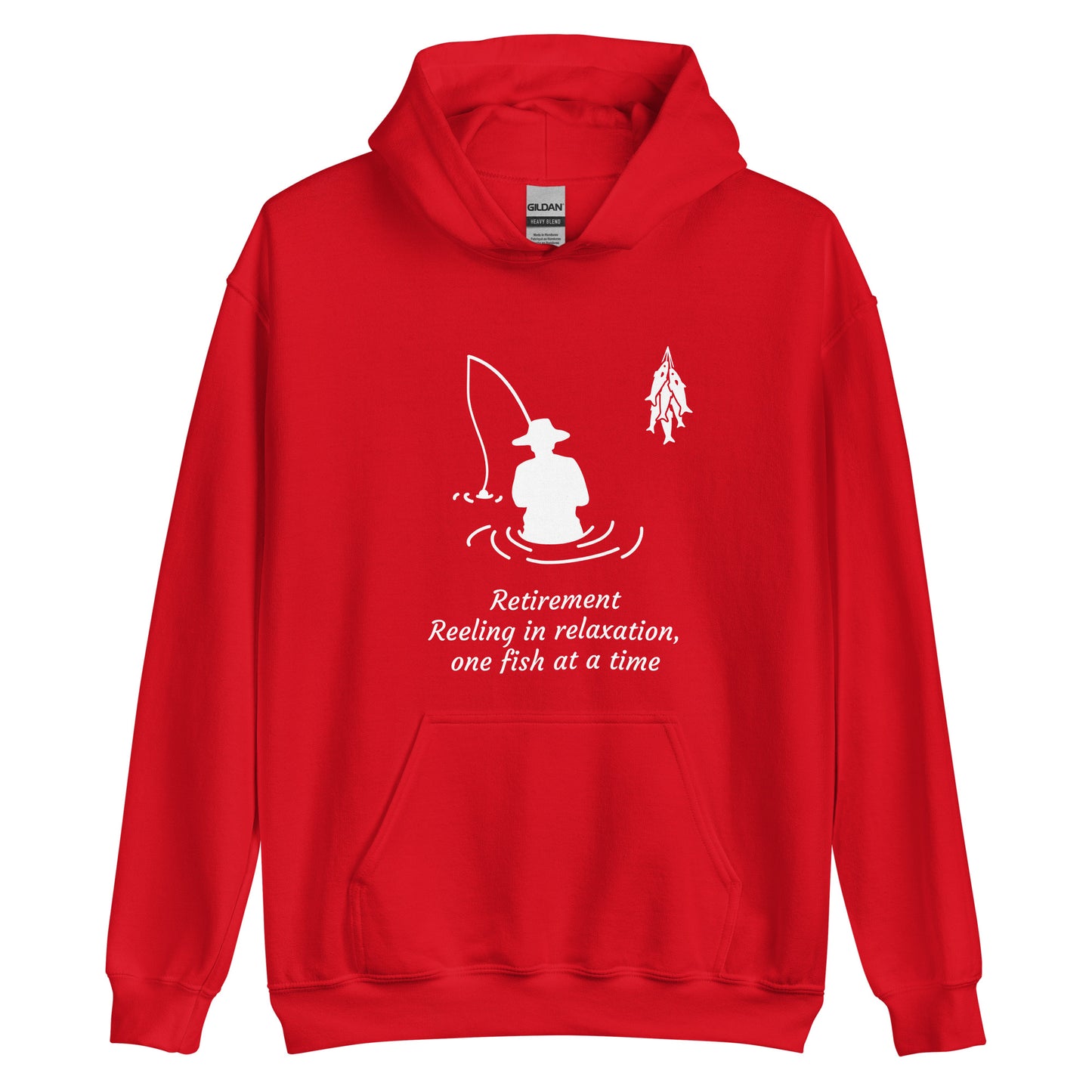 Retired & Fishing Hoodie