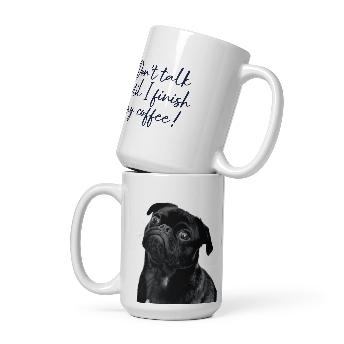 Grumpy Dog Coffee Mug 15 oz