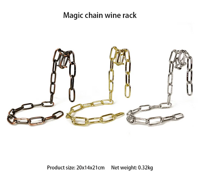 Chain Link Wine Holder